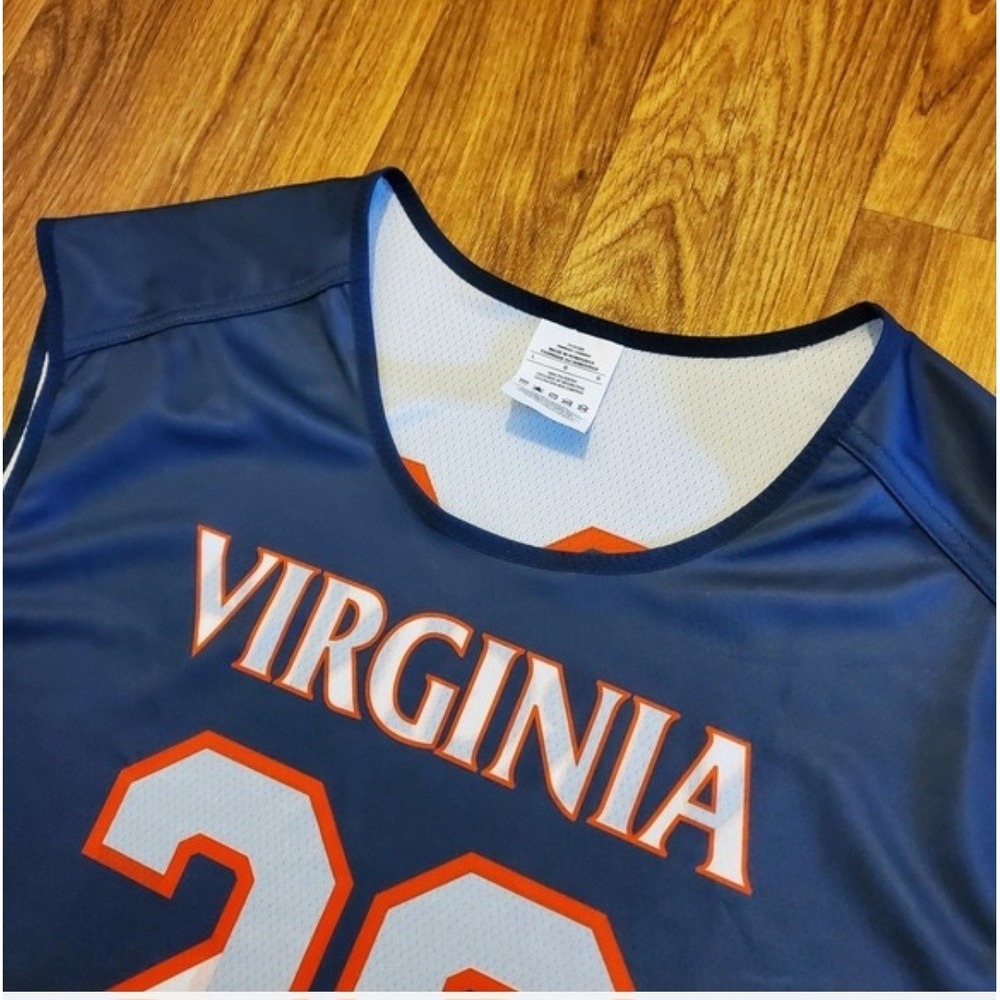 Nike Virginia Cavaliers Lacrosse Jersey Digital Pro Reversible Team Issue New